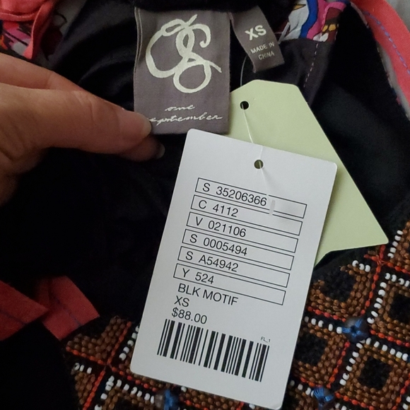 Anthropologie Nala Tank by One September XS NWT - Picture 9 of 9